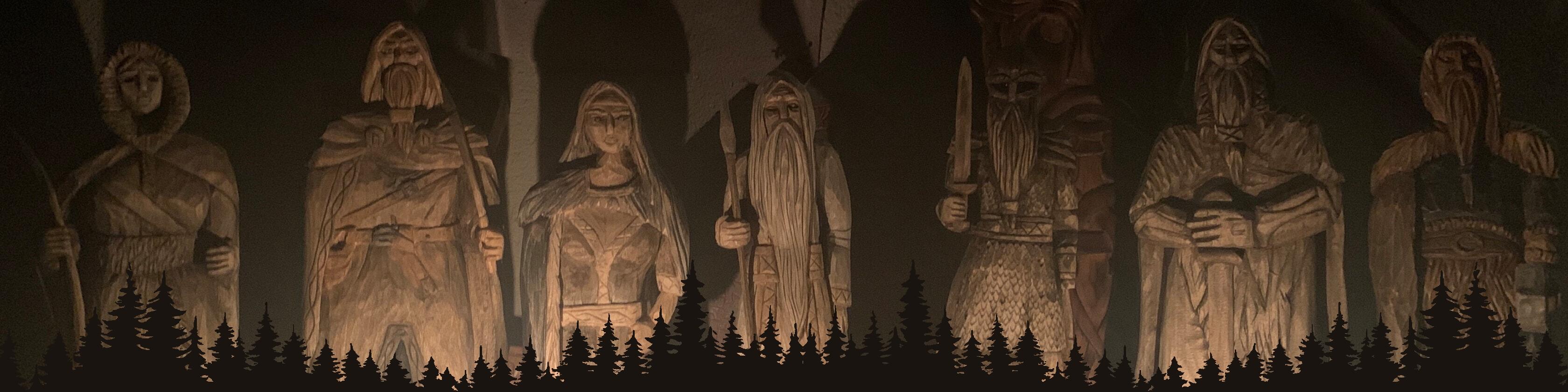 ULF WoodART, hand-carved Norse and Slavic woodcraft
